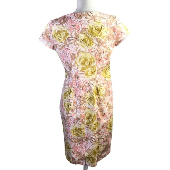 Andrea Fisher Designs NYC Dress Vintage Made USA Size M Old Hollywood Retro - Picture 6 of 10